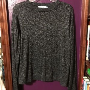 Charcoal gray light sweater